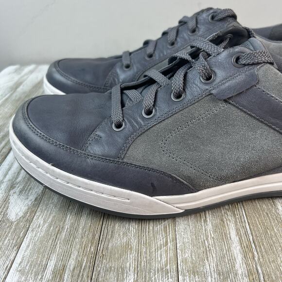 Callaway Del Mar Golf Shoes Size 11 Gray Leather Spikeless Low Top - Picture 2 of 14